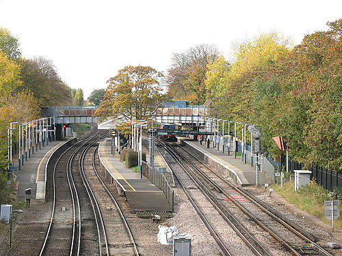 Barnes railway station